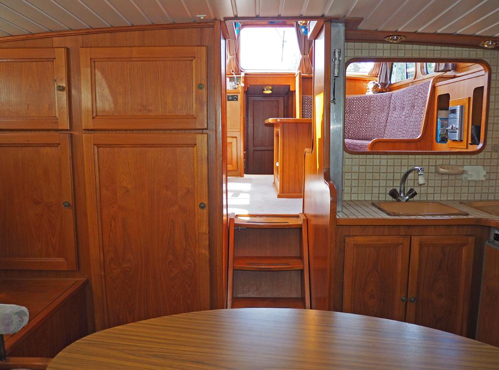 Achterkajuit, Accommodatie